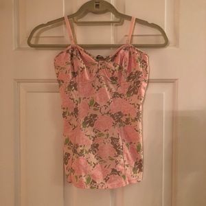 ARITZIA | TALULA | Floral Bustier Top